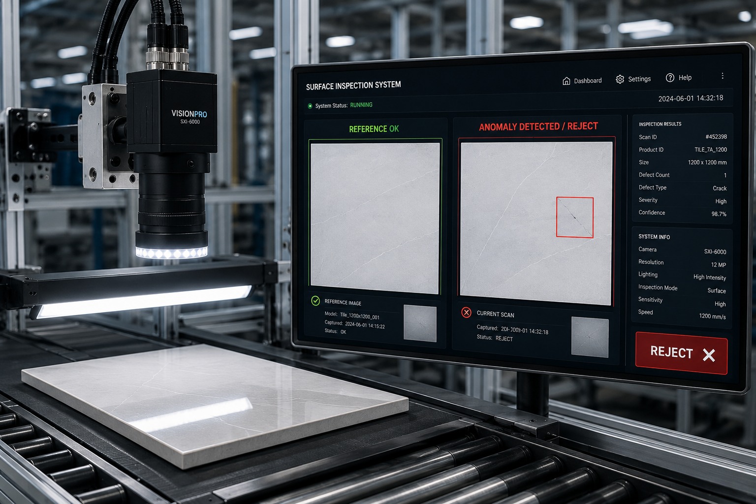 Machine vision inspection system